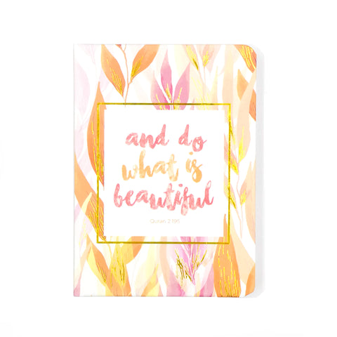 Do What Is Beautiful Luxe A6 Notebook