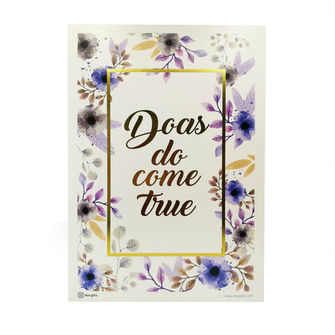 Doas Do Come True A3 Print Art