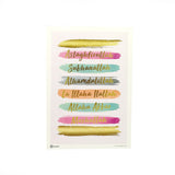 Islamic Sayings A4 Print Art
